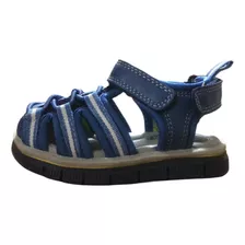 Sandalia Niño Primeros Pasos Bubble Gummers 061-9221 Azul