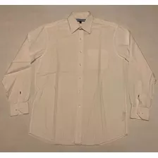 Camisa Tommy Hilfiger Ithaca 15y1/2 34/35 M Vestir Blanca