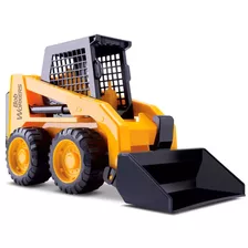 Mini Carregadeira Bobcat Infantil Workers - Roma Brinquedos 