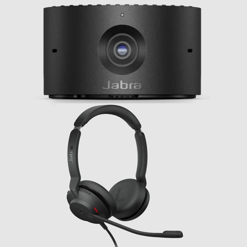 Camara Jabra Panacast 20 4k+headset Evolve2 30 Duo