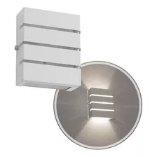 Luminária Arandela Led De Parede Starlumen St2772 - Slim 3 Frisos Cor Branco