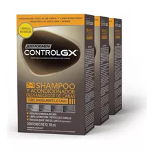  Just For Men Control Gx Shampoo Y Acondicionador 3 Pack