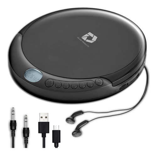 Reproductor Discman De Cd, Deluxe Products, Estéreo, Usb
