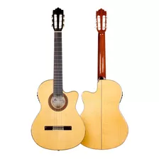 Guitarra Electroacustica Paco Castillo 223 Fce + Case
