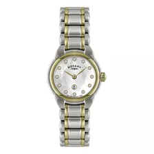 Reloj Bicolor Rotary Lbl Para Mujer