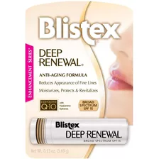 Blistex Deep Renewal Anti Aging Lip Balm Spf15 Original Eua