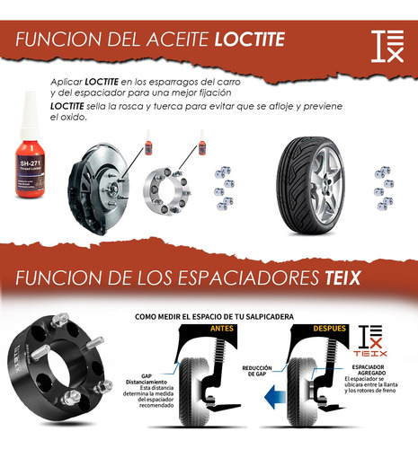 Kit Espaciadores 2puLG 5/139 Llanta Ford Bronco Iv 1987-1991 Foto 7