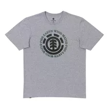 Camiseta Element Seal Cinza Mescla