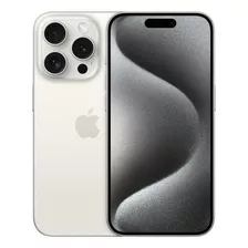 Apple iPhone 15 Pro (256 Gb) - Titânio Branco - Distribuidor Autorizado