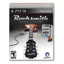 Rocksmith Standard Edition Ps3 Mídia Física Seminovo