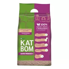 Katbom Natural Roxo Areia Para Gato Granulado Higiênico 3kg