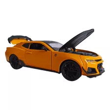 Auto De Colección A Escala, Camaro Escala 1/24 Enciende Luz.