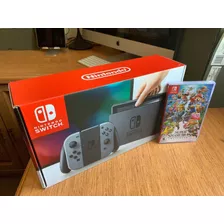 Consola Gris Nintendo Switch De 32 Gb Con Controlador Con