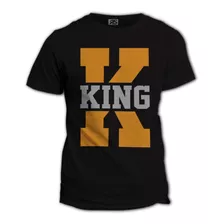 Playera King Cuello Redondo Vinil Textil