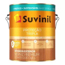 Verniz Suvinil Seca Rápido 3,6l Mogno