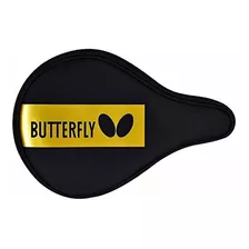 Estuche Butterfly Para Raquetas De Tenis De Mesa Color Logo Dorado