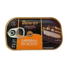 Sardinas En Aceite Dolores De 120 Gr, Caja Con 24 Piezas 