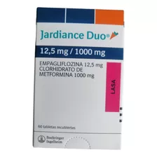 Jardiance Duo 12,5 Mg / 1000 Mg - Unidad a $110000