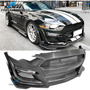 Fits 2018-2019 Ford Mustang Gt Front Bumper Lip Spolier  Zzf
