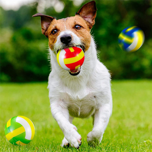 24 Minipelotas Antiestrs De Voleibol De Espuma Para Aliviar Foto 3