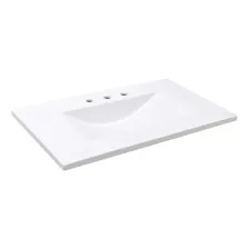 Bacha 80cm Baño Marmolina 100% Pura Maciza Envio Gratis