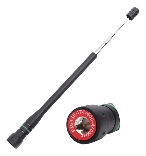 Antena Handy Telescopica Bibanda Vhf Uhf Varias Marcas Sma-m