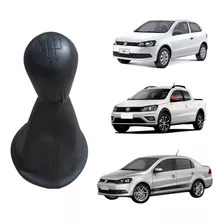 Manopla Baixo Relevo + Coifa Sem Base Vw Gol Sav Voy G7 G8