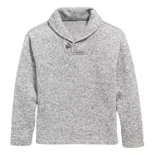 Chaleco Niño Old Navy Manga Larga Gris