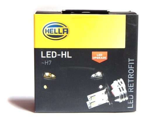 Foco Led Ford Honda Hella H7 12 24v 6500k 20w Set Foto 4