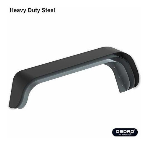 Oedro Fender Bengalas Compatible Para 1997-2006 Jeep Wrangle Foto 5