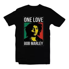 Camiseta/camisa Rei Do Reggae - Bob Marley One Love