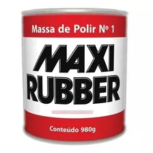 Massa Para Polir N1 Maxx Ruber 980g 