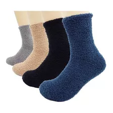 Kit 3 Pares Meias Felpuda Inverno Masculina Super Quente