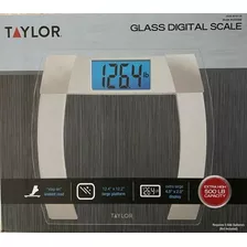 Taylor Bascula Pesa Digital Vidrio Hasta 226 Kg Libras