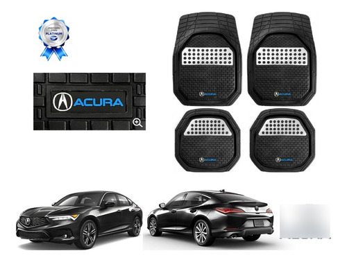 Tapetes 3d Logo Acura + Cubre Volante Integra 2023 2024 2025 Foto 2