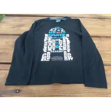 Remera Larga Niño Lego Star Wars, Talle 10 Original