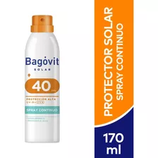 Bagovit Protector Solar Fps 40 Spray Continuo X 170 Ml