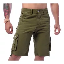 Kit Com 4 Bermudas Cargo - Masculinos Originais