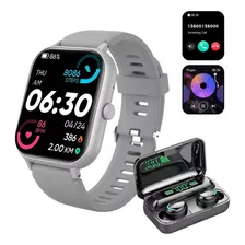 Smartwatch Pulsera Inteligente De 2,01 Para Hombre Y Mujer