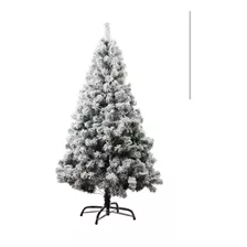 Arbol Navidad Artificial Nevado 180cm Patas Metal