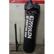 Bolsa De Boxeo Wolon 180cm X 145cm. Rellena + Soporte