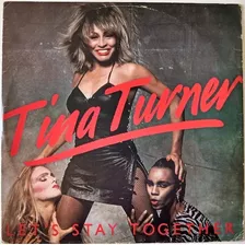 Vinil Lp Disco Tina Turner Let's Stay Together Single Promo