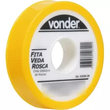 Fita Veda Rosca 18mm X 50m Vonder 20 Peças