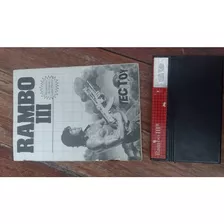 Rambo Iii Game Master System Original Raro C/manual