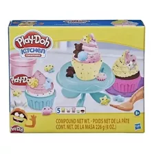Massinha Play-doh Cupcakes Coloridos Kitchen Creation Hasbro