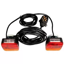 Farol Trasero Trailer Zorra Por Juego Con Cable Con Iman 