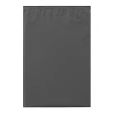 250 Envelopes Plásticos Segurança - Colors Cinza - 26x36 Cm