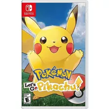 Pokemon: Let's Go Pikachu Switch Midia Fisica Novo Lacrado