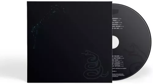 Metallica - The Black Album Remastered - Disco Cd 