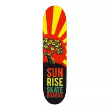 Tabla Skate Sunrise 8.2 Arbol + Lija Perforada | Laminates